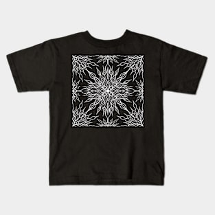 Alien Flower Pattern Kids T-Shirt